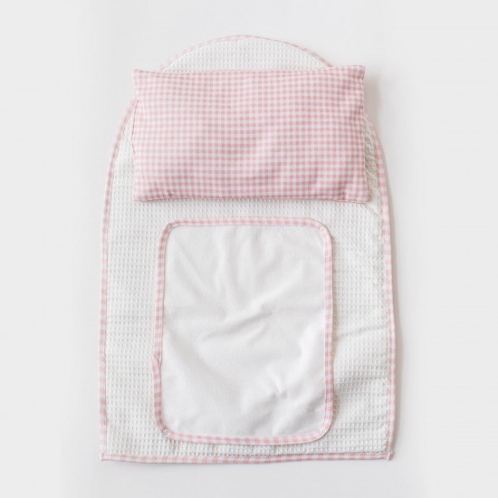 PINK CHAGING MAT BABY