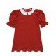 Amy Lace Dress, Red