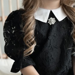 Amy Lace Dress , Black Amy Lace Dress , Black