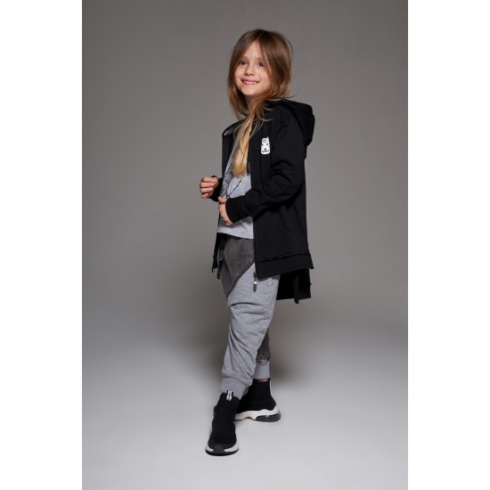 asimetric grey denim – jeanpants for boy & Girls